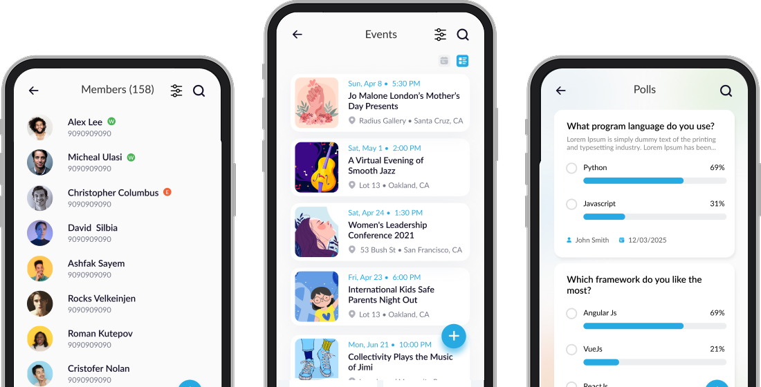 AYKTA App Screens